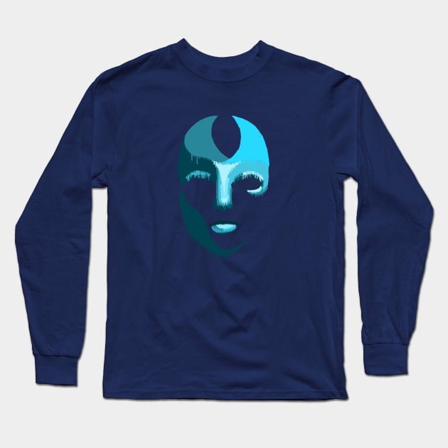 Melty blue Long Sleeve T-Shirt by Syryn's Studio